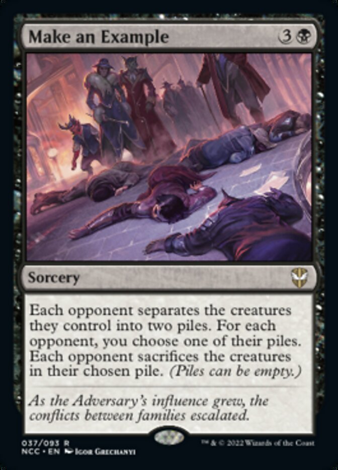 Make an Example [Streets of New Capenna Commander] | Gear Gaming Fayetteville