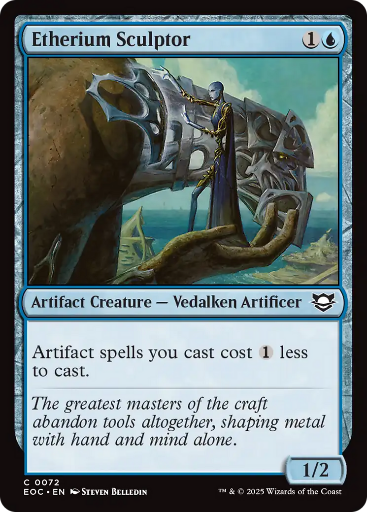 Etherium Sculptor [Edge of Eternities Commander] | Gear Gaming Fayetteville
