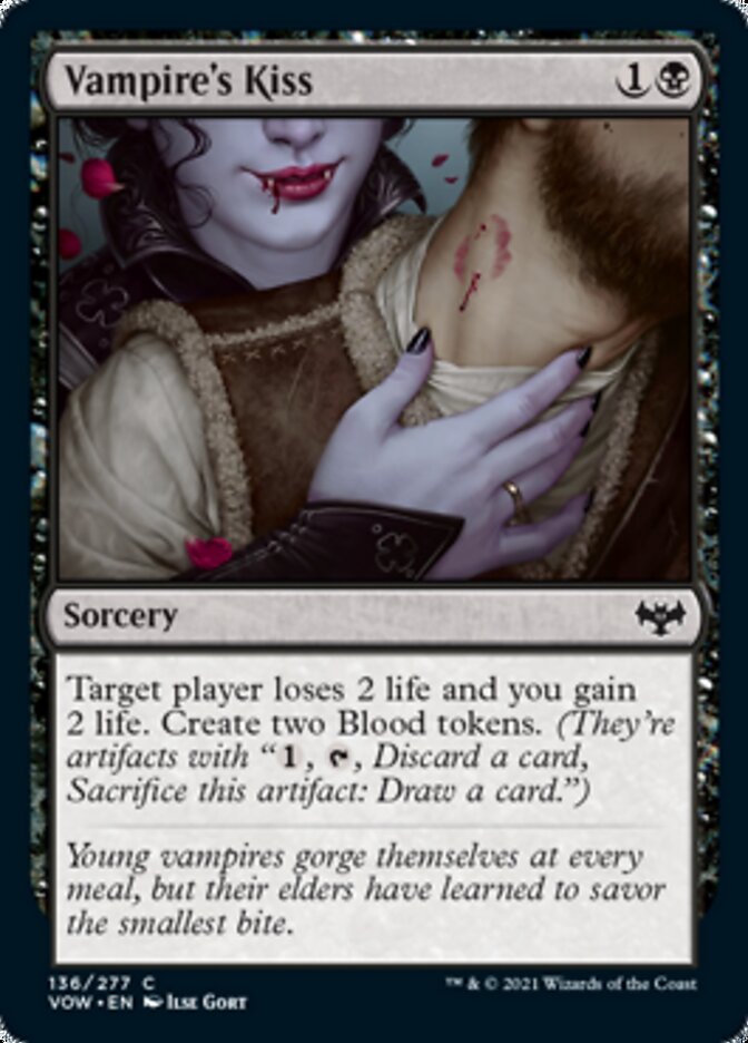 Vampire's Kiss [Innistrad: Crimson Vow] | Gear Gaming Fayetteville