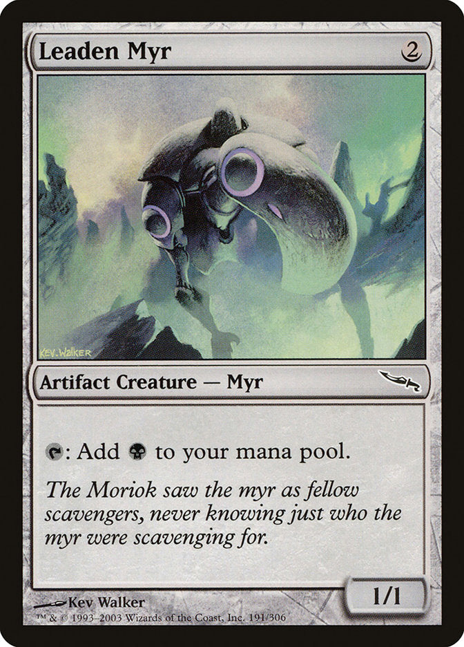 Leaden Myr [Mirrodin] | Gear Gaming Fayetteville