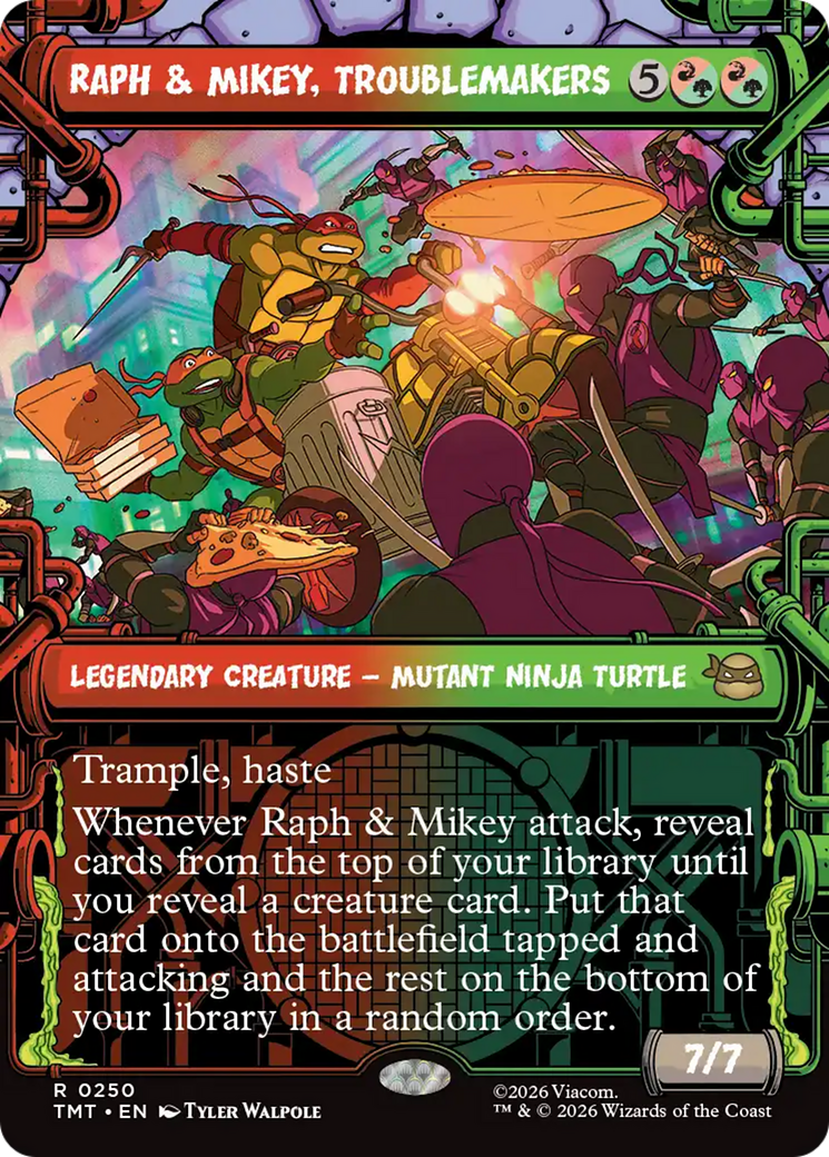 Raph & Mikey, Troublemakers (Showcase) [Teenage Mutant Ninja Turtles] | Gear Gaming Fayetteville