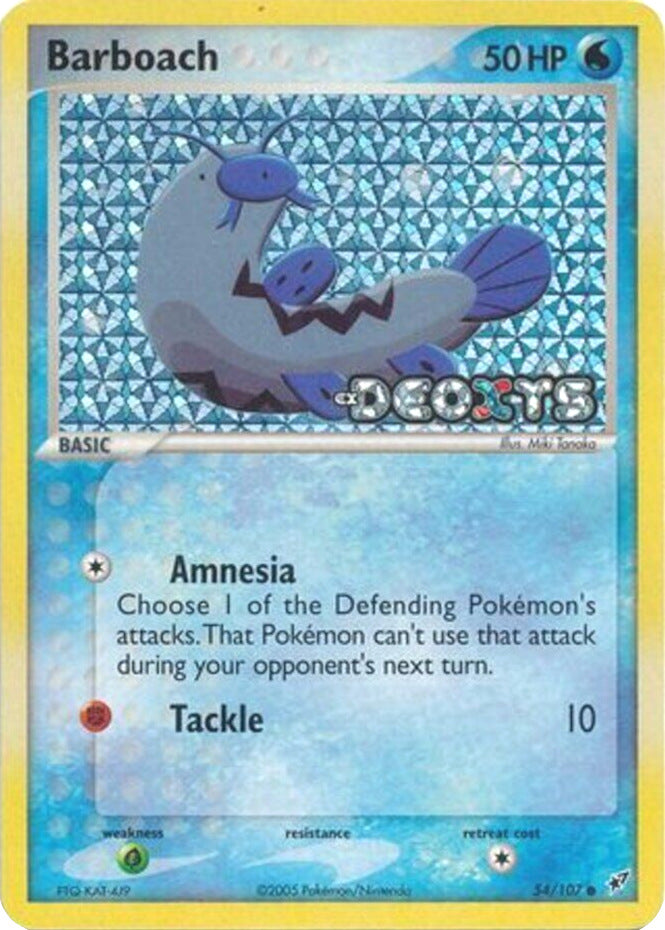 Barboach (54/107) (Stamped) [EX: Deoxys] | Gear Gaming Fayetteville