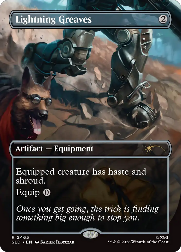 Lightning Greaves (2465) [Secret Lair Drop Series] | Gear Gaming Fayetteville