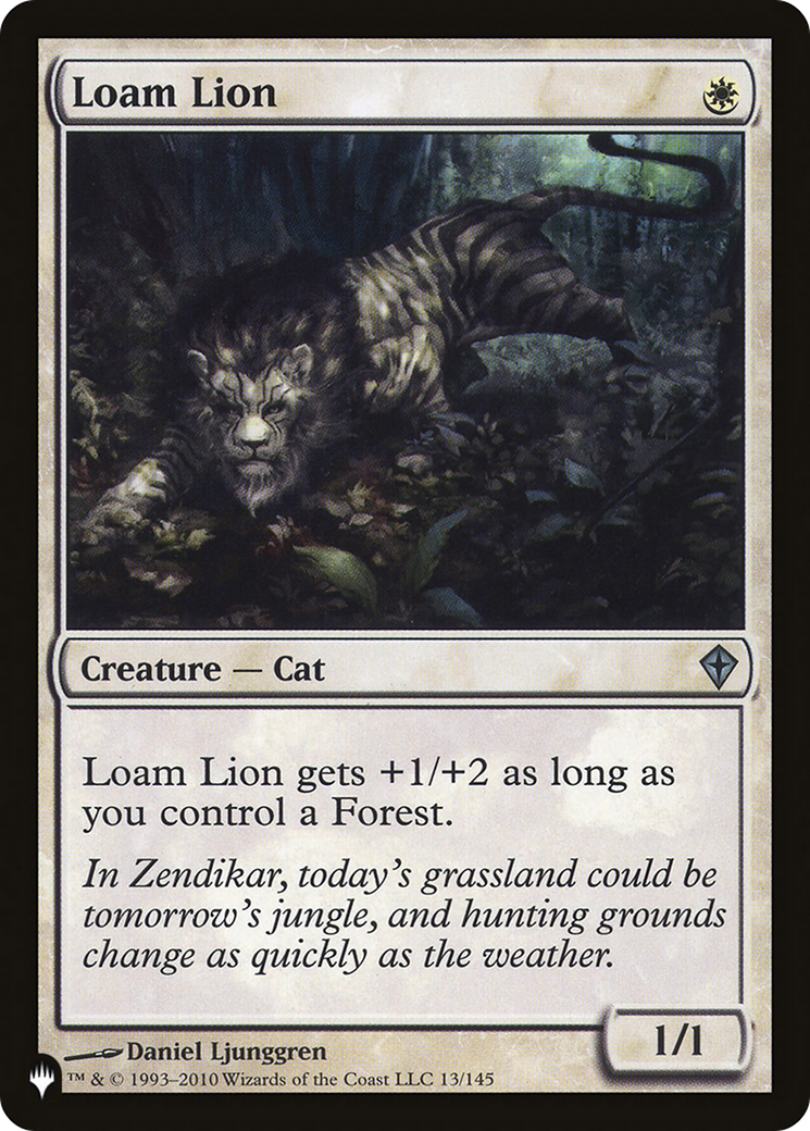 Loam Lion [The List Reprints] | Gear Gaming Fayetteville