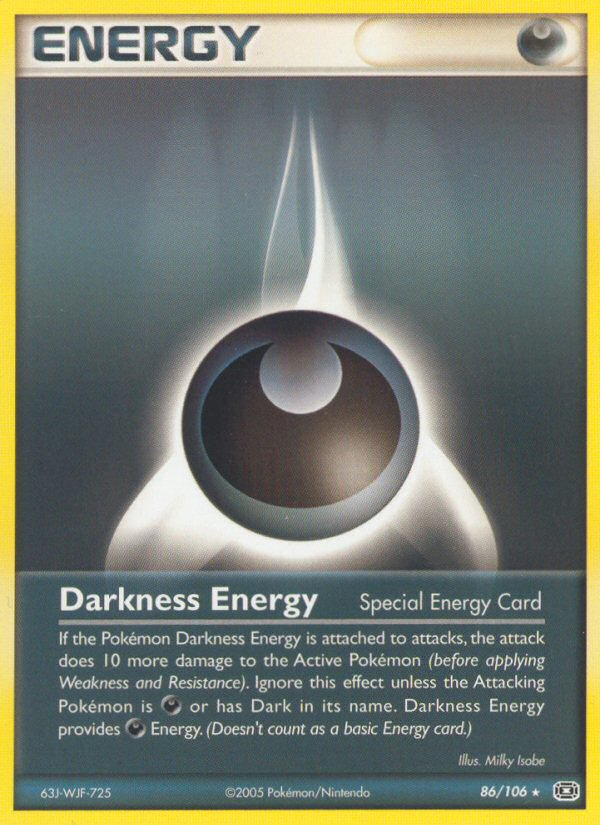 Darkness Energy (86/106) [EX: Emerald] | Gear Gaming Fayetteville