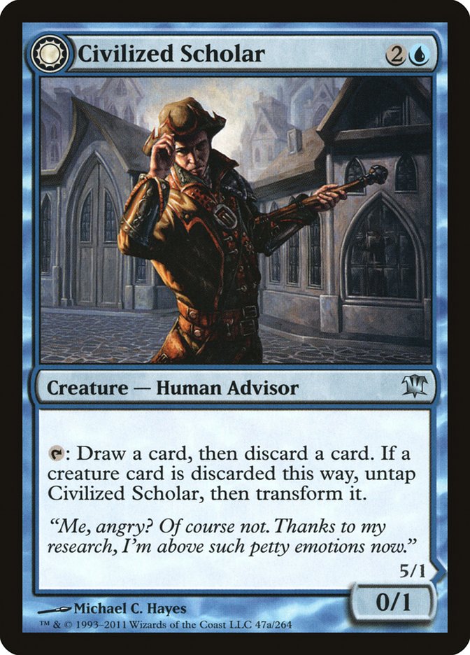 Civilized Scholar // Homicidal Brute [Innistrad] | Gear Gaming Fayetteville
