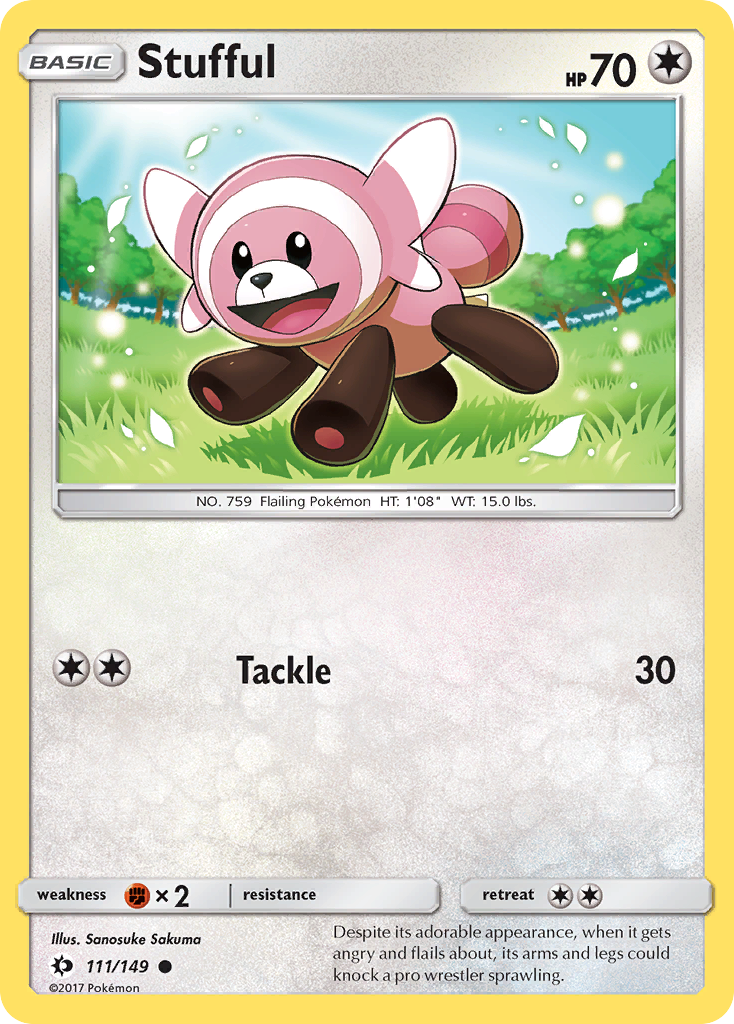 Stufful (111/149) [Sun & Moon: Base Set] | Gear Gaming Fayetteville