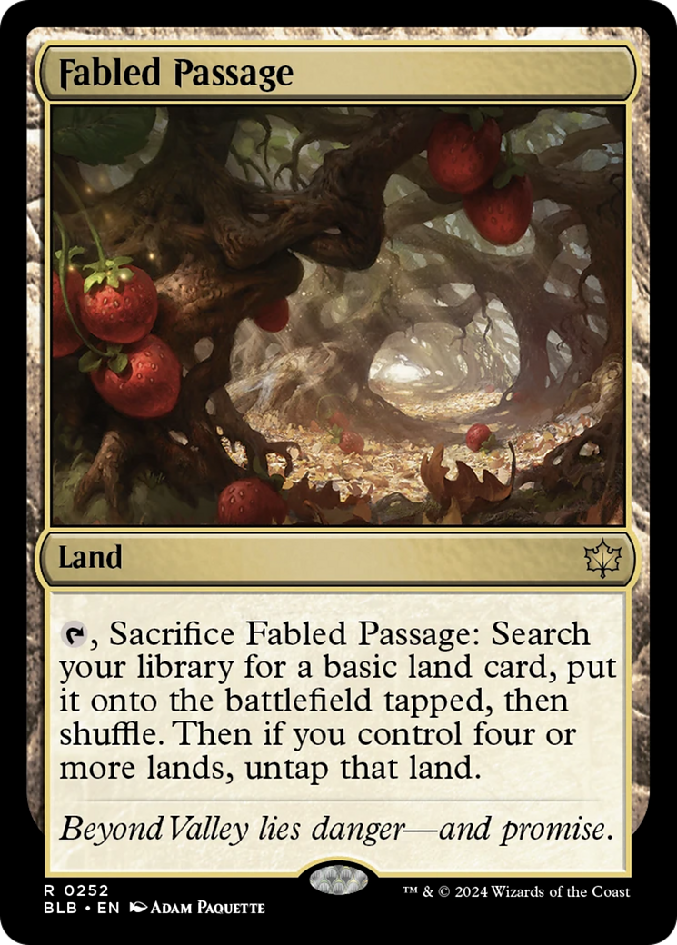 Fabled Passage [Bloomburrow] | Gear Gaming Fayetteville