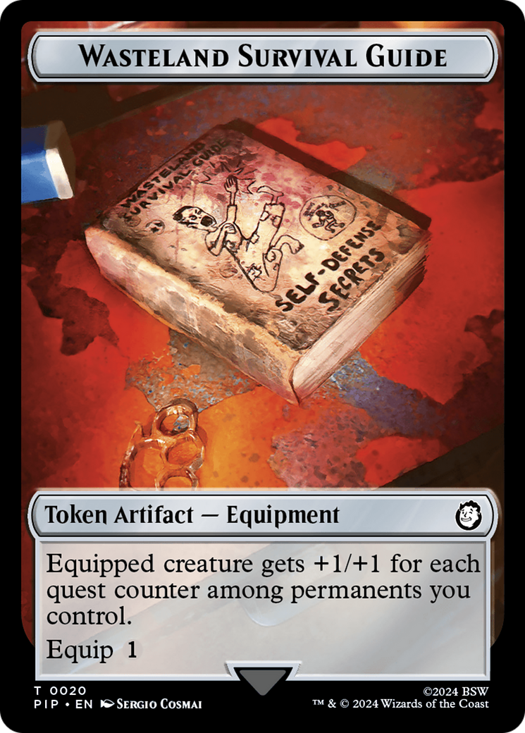 Food (0013) // Wasteland Survival Guide Double-Sided Token [Fallout Tokens] | Gear Gaming Fayetteville
