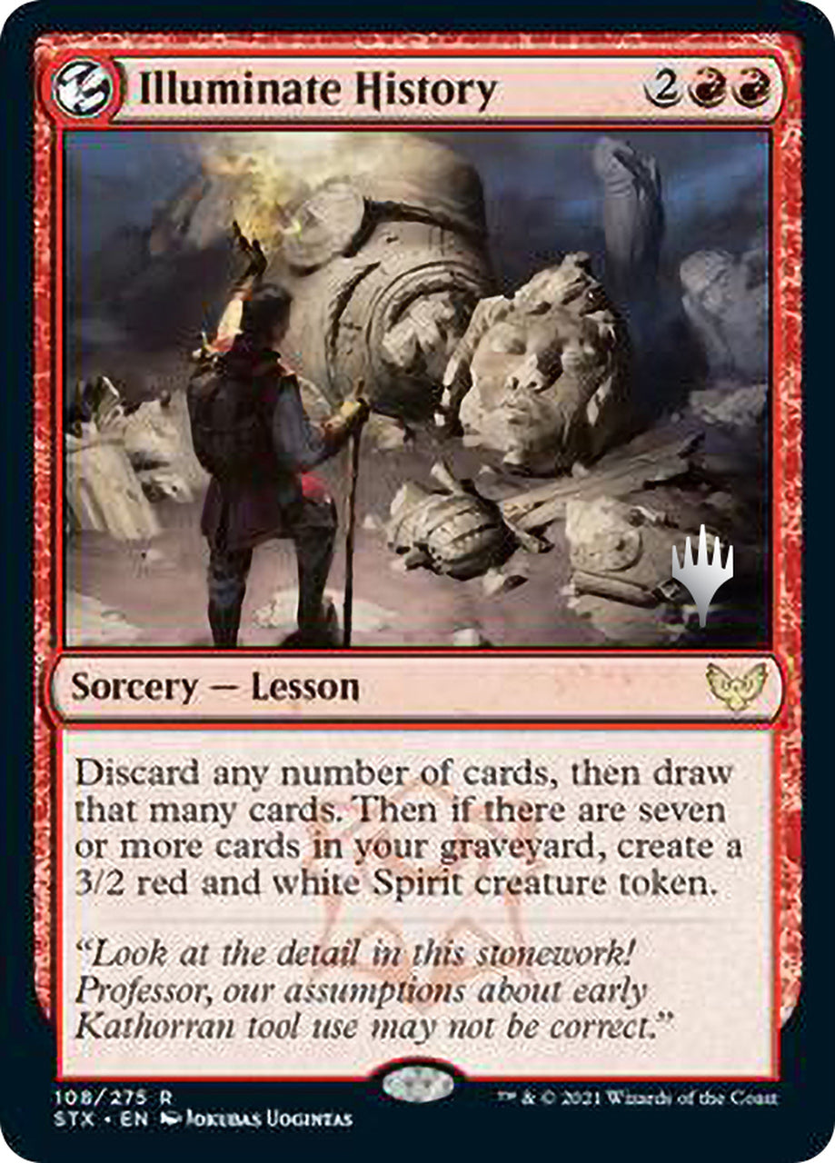 Illuminate History (Promo Pack) [Strixhaven: School of Mages Promos] | Gear Gaming Fayetteville