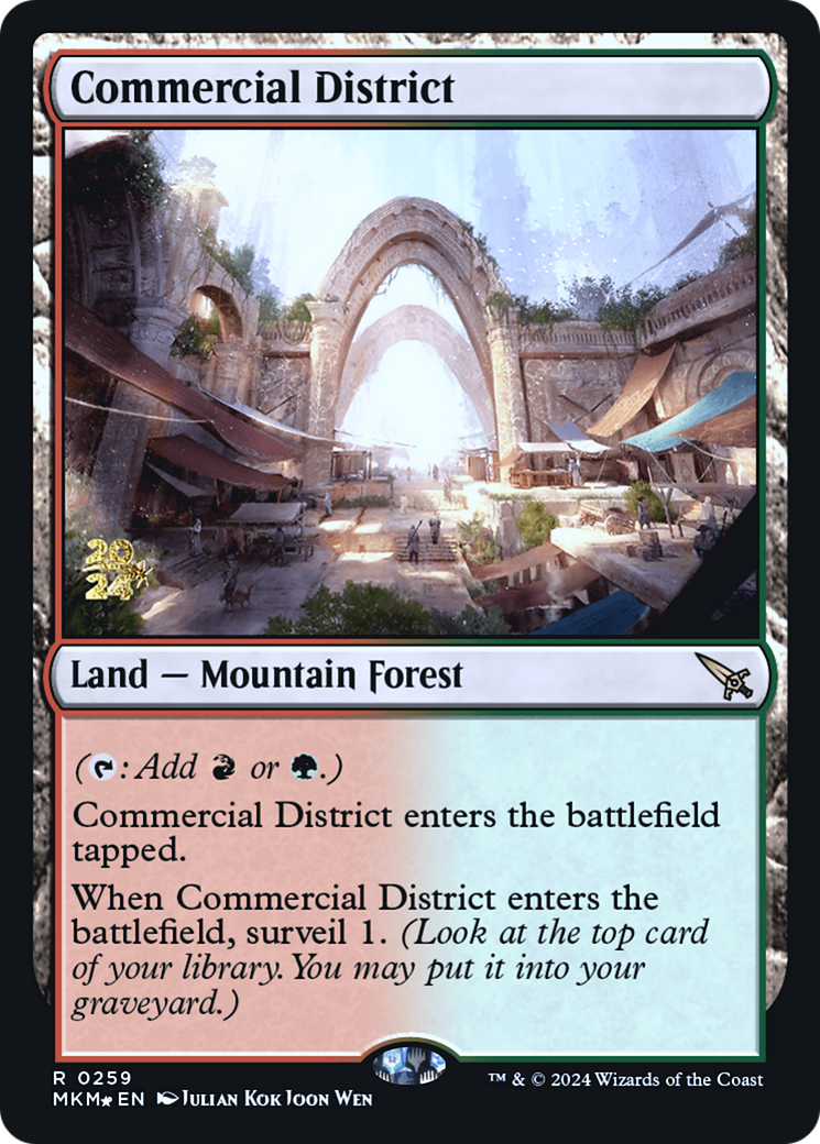 Commercial District [Murders at Karlov Manor Prerelease Promos] | Gear Gaming Fayetteville