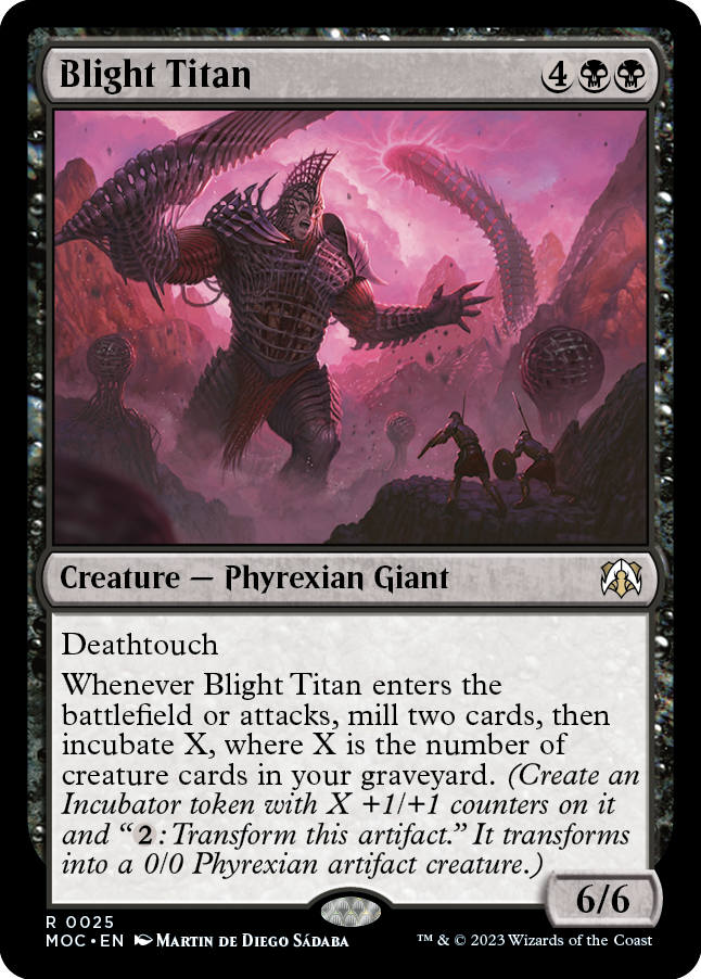 Blight Titan [March of the Machine Commander] | Gear Gaming Fayetteville