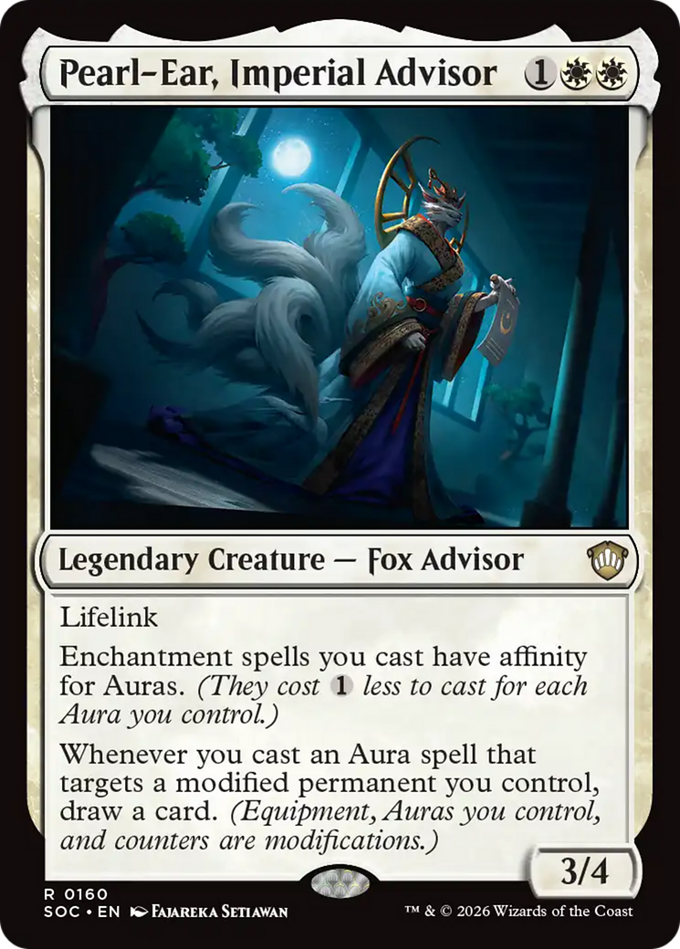 Pearl-Ear, Imperial Advisor [Secrets of Strixhaven Commander] | Gear Gaming Fayetteville