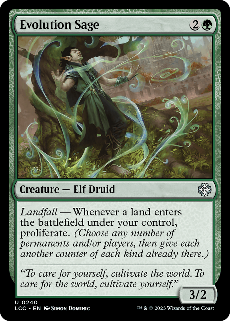 Evolution Sage [The Lost Caverns of Ixalan Commander] | Gear Gaming Fayetteville