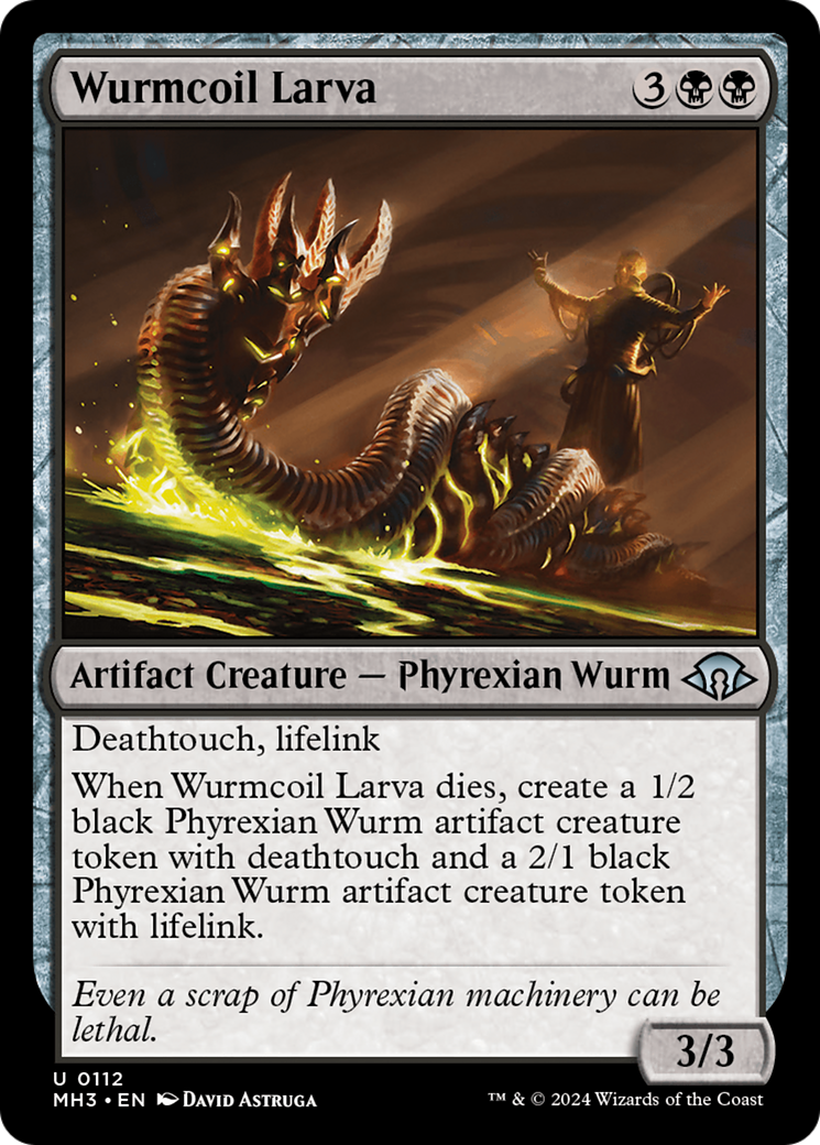 Wurmcoil Larva [Modern Horizons 3] | Gear Gaming Fayetteville