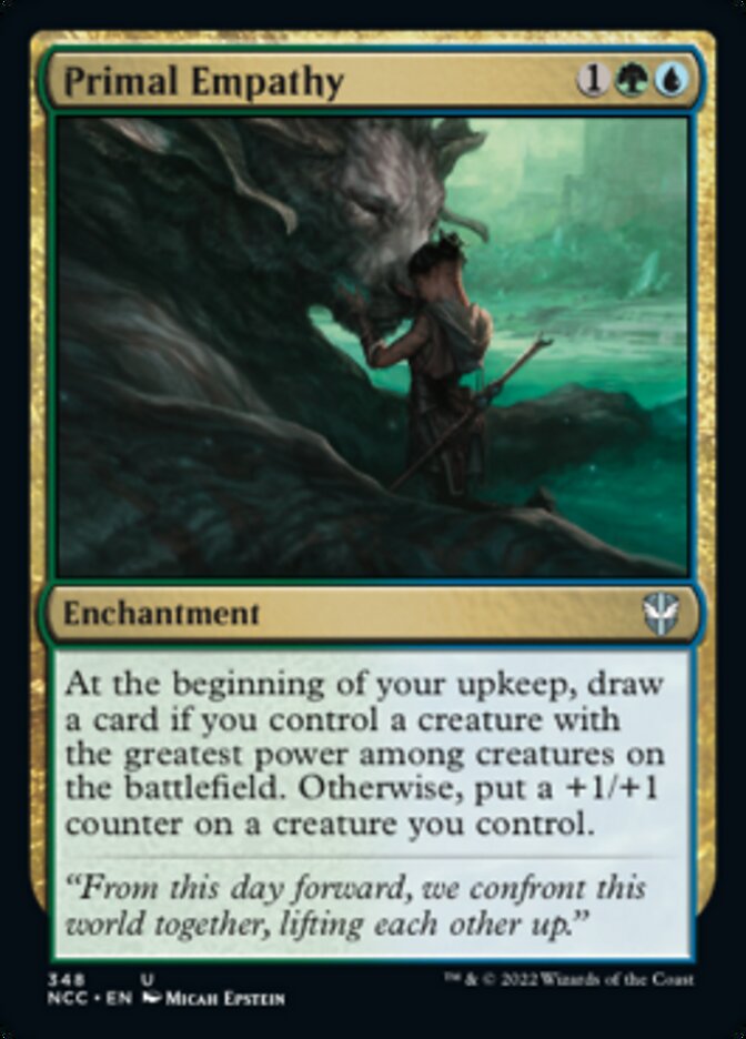 Primal Empathy [Streets of New Capenna Commander] | Gear Gaming Fayetteville