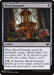 Blood Fountain [The List Reprints] | Gear Gaming Fayetteville