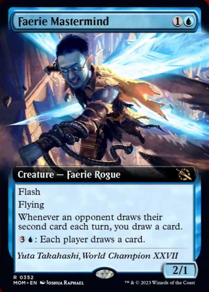 Faerie Mastermind (Extended Art) [March of the Machine] | Gear Gaming Fayetteville