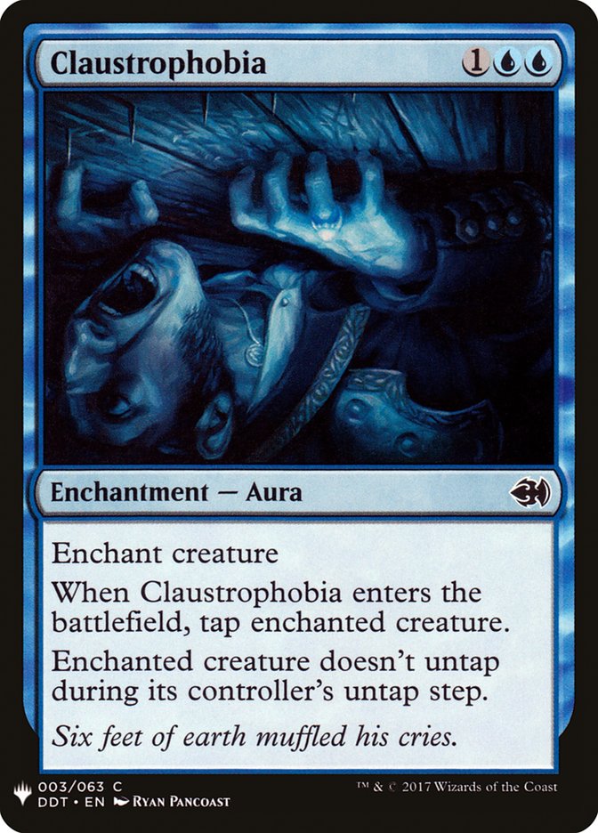 Claustrophobia [Mystery Booster] | Gear Gaming Fayetteville