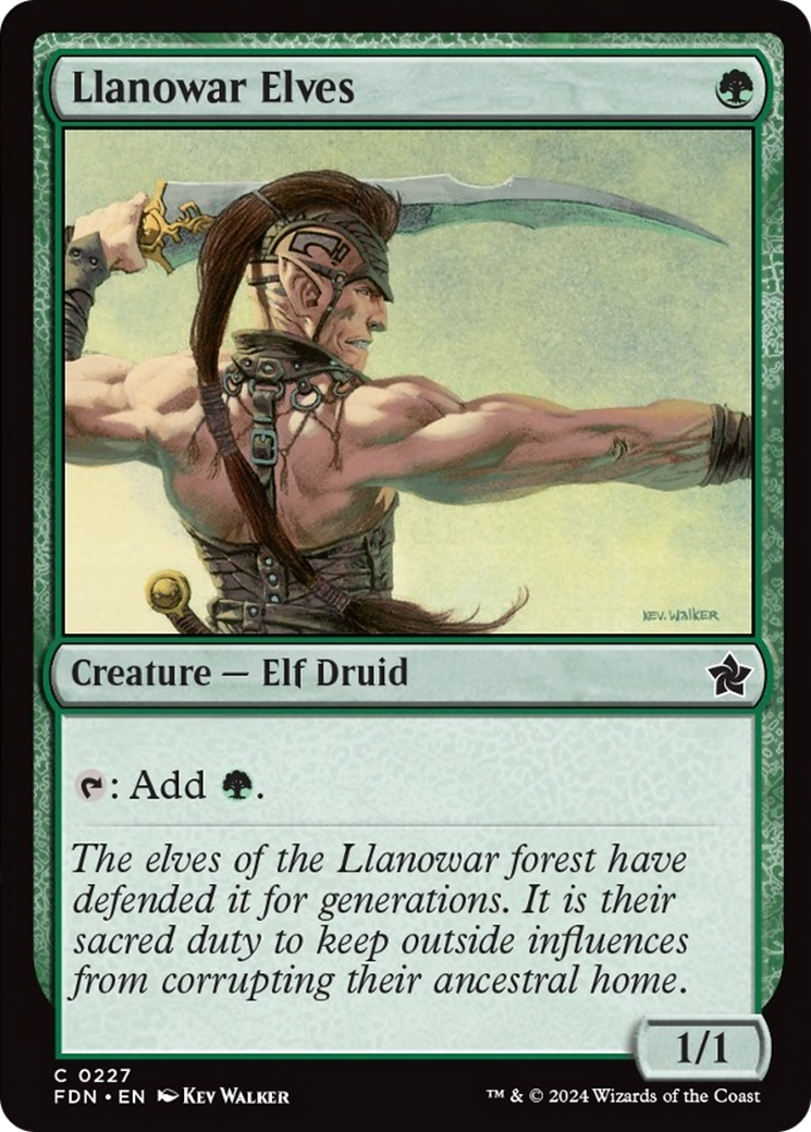 Llanowar Elves [Foundations] | Gear Gaming Fayetteville