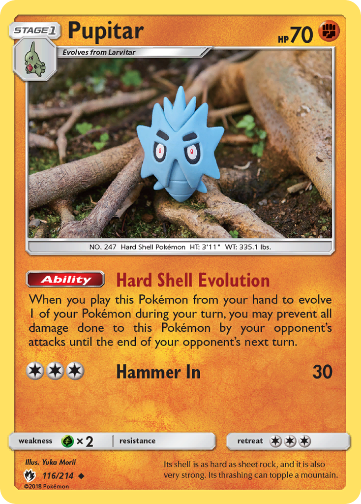 Pupitar (116/214) [Sun & Moon: Lost Thunder] | Gear Gaming Fayetteville