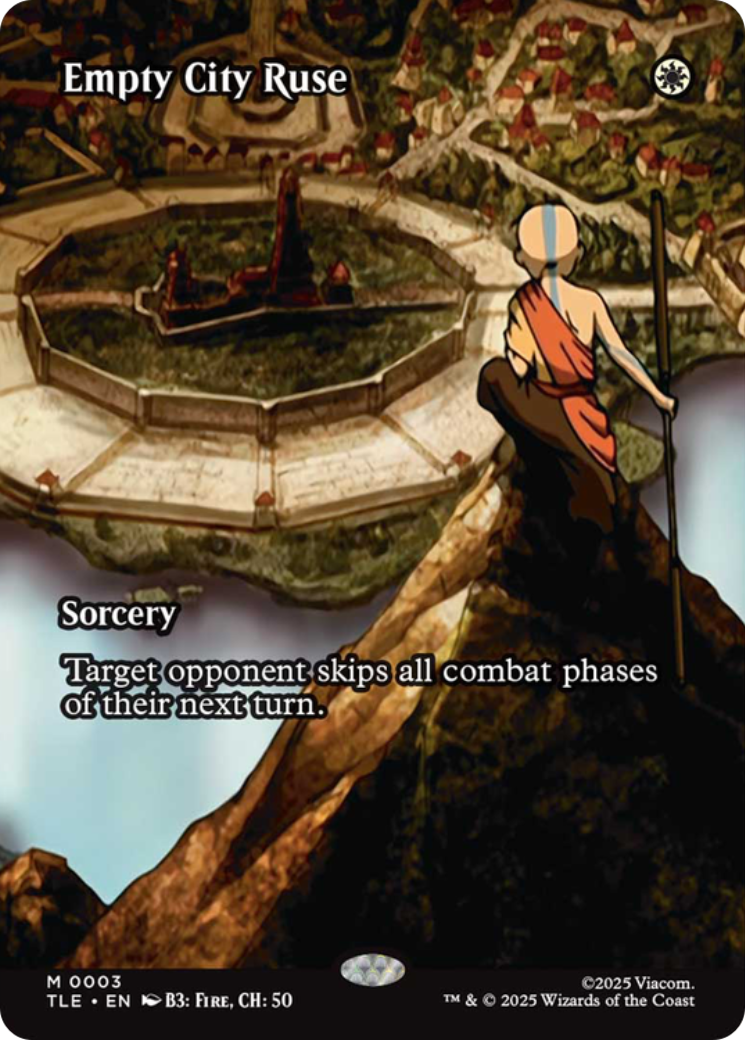 Empty City Ruse (Borderless) [Avatar: The Last Airbender: Eternal-Legal] | Gear Gaming Fayetteville