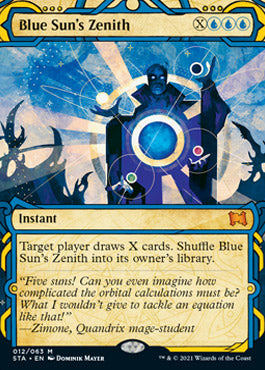 Blue Sun's Zenith (Foil Etched) [Strixhaven: Mystical Archive] | Gear Gaming Fayetteville