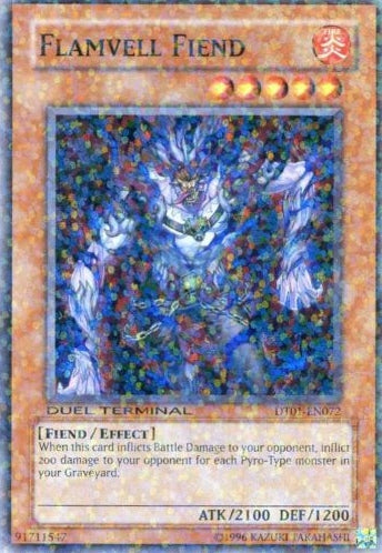 Flamvell Fiend [DT01-EN072] Super Rare | Gear Gaming Fayetteville