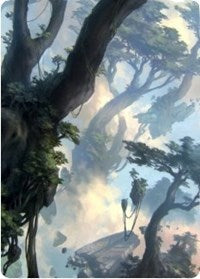 Forest 1 Art Card [Zendikar Rising Art Series] | Gear Gaming Fayetteville