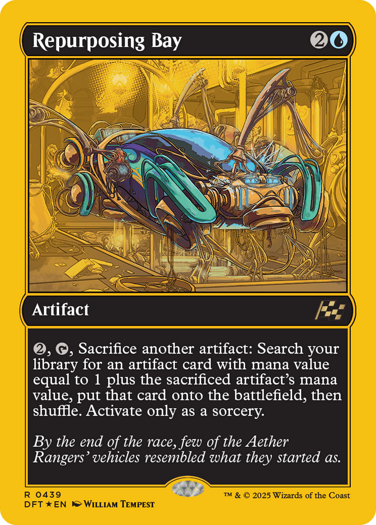 Repurposing Bay (First-Place Foil) [Aetherdrift] | Gear Gaming Fayetteville