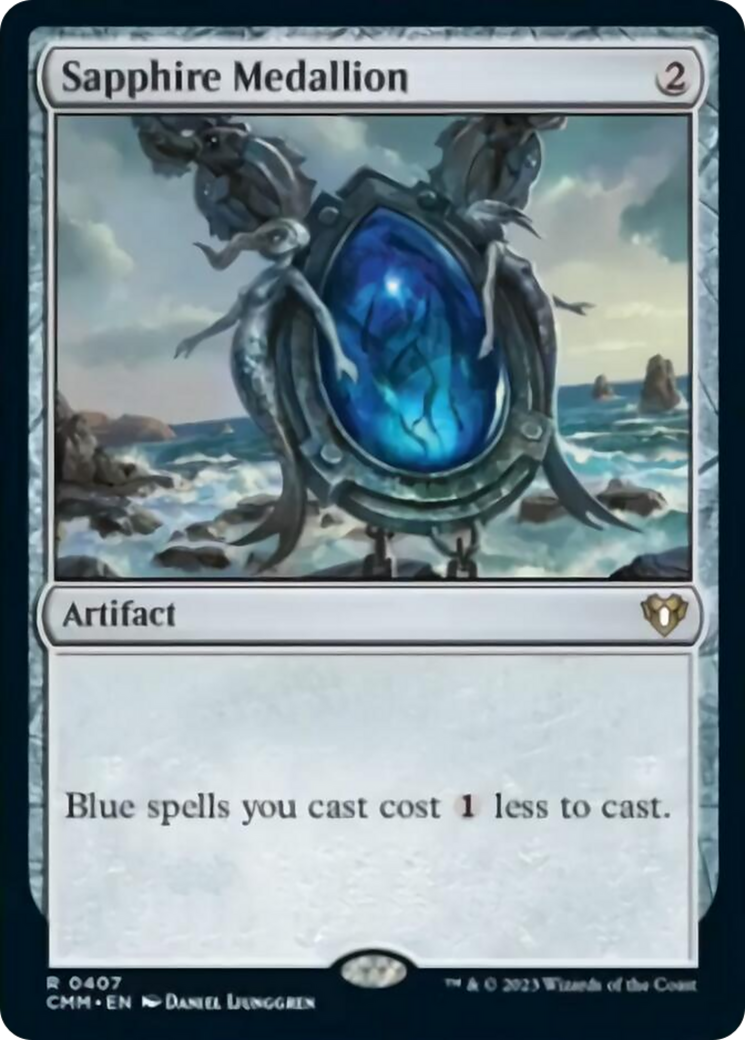Sapphire Medallion [Commander Masters] | Gear Gaming Fayetteville