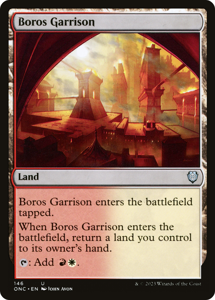 Boros Garrison [Phyrexia: All Will Be One Commander] | Gear Gaming Fayetteville