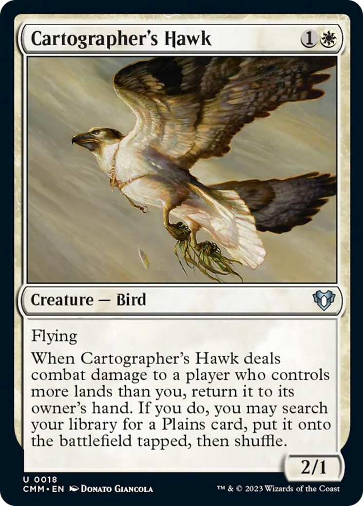 Cartographer's Hawk [Commander Masters] | Gear Gaming Fayetteville