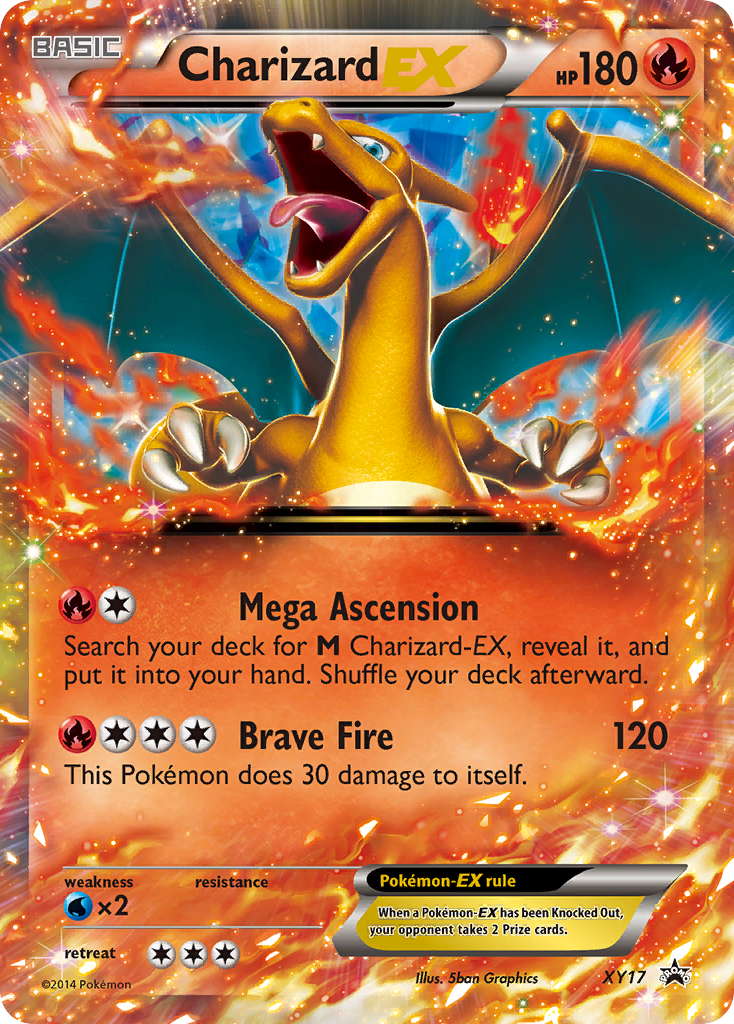 Charizard EX (XY17) [XY: Black Star Promos] | Gear Gaming Fayetteville