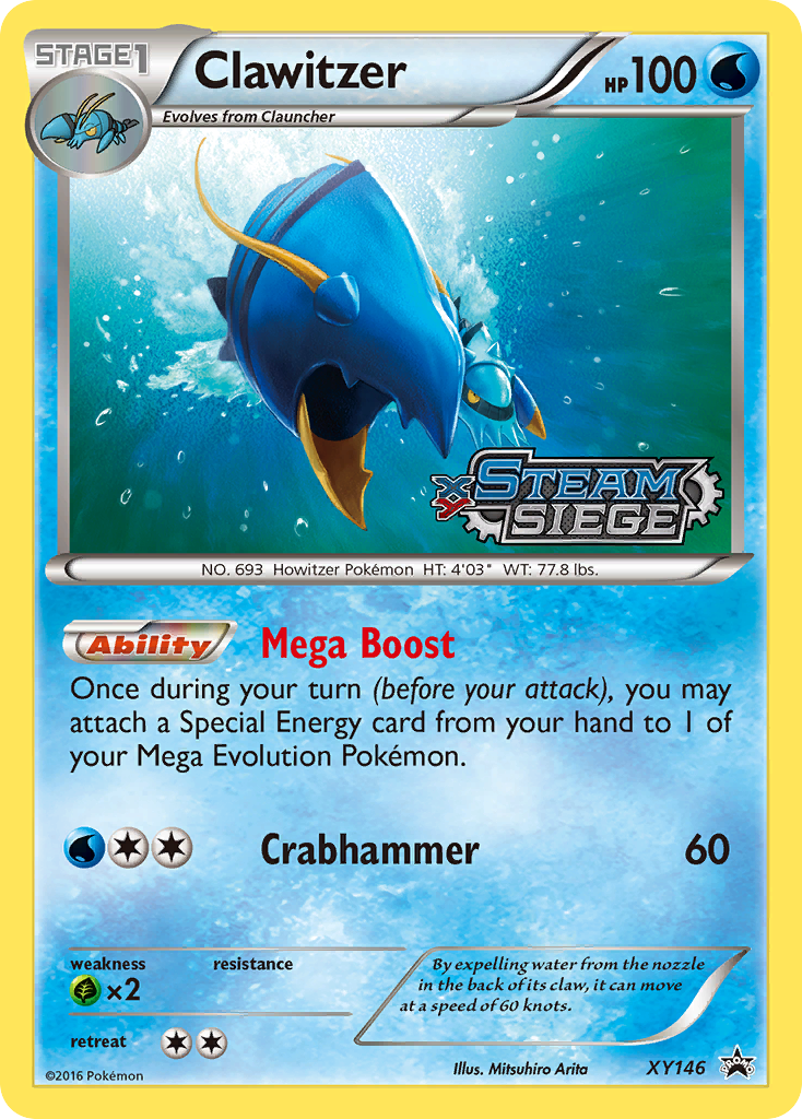 Clawitzer (XY146) [XY: Black Star Promos] | Gear Gaming Fayetteville