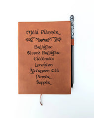 A Hobbit's Meal Planner | Vegan Leather Mini Dot Journal | Gear Gaming Fayetteville
