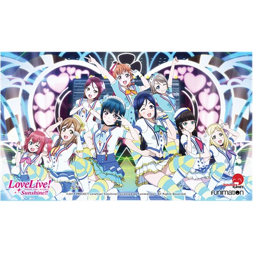 Officially Licensed "Love! Live! Sunshine" Standard Playmat - Azora Jumping Heart | Gear Gaming Fayetteville