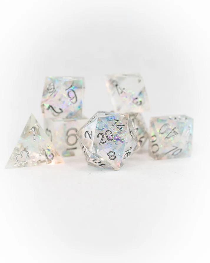Lothlorien | 7 Piece Sharp Edge Dice Set | Gear Gaming Fayetteville