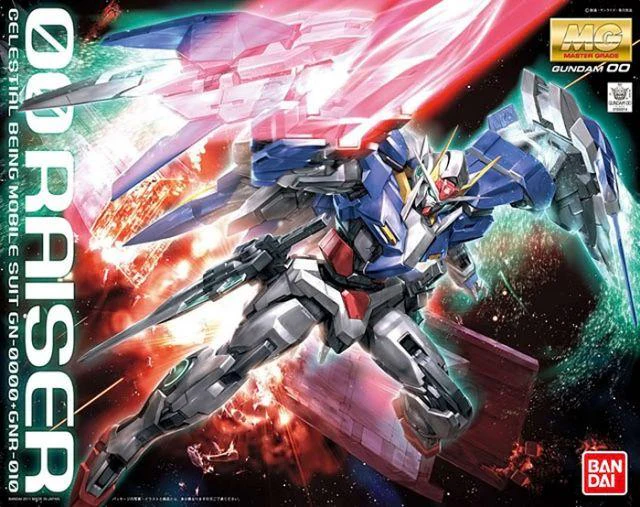 Bandai Namco: MG Gundam 00RAISER - Celestial Being Mobile Suit GN-0000+GNR-010 | Gear Gaming Fayetteville