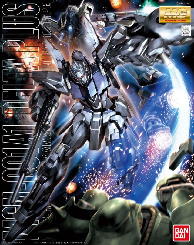 Bandai Namco: MG MSN-001A1 Delta Plus - E.F.S.F Transformable Mobile Suit Prototype | Gear Gaming Fayetteville