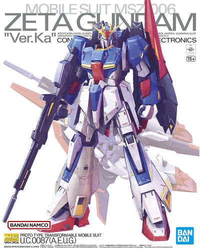 MG 1/100 ZETA GUNDAM Ver.Ka | Gear Gaming Fayetteville