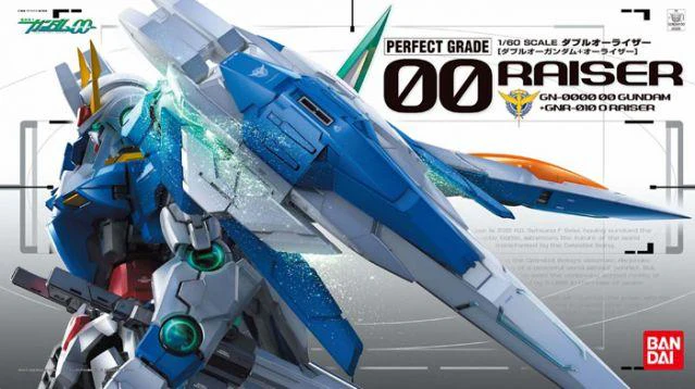Bandai Namco: Perfect Grade 1/60 Scale 00 Raiser GN-0000 00 Gundam | Gear Gaming Fayetteville