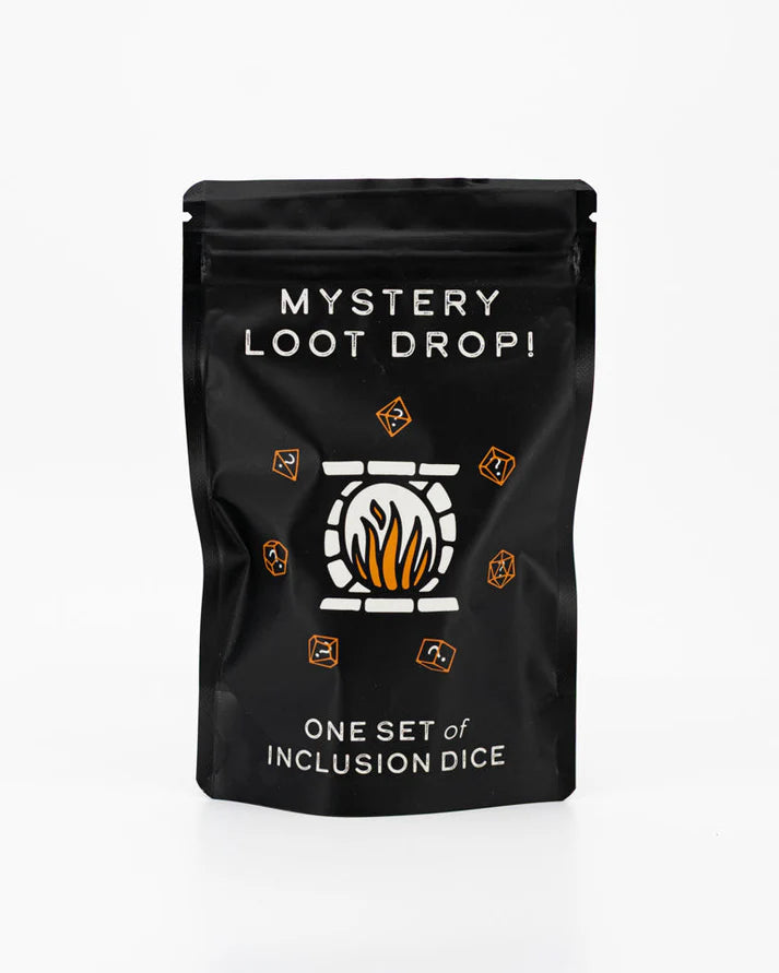 Mystery Loot Drop | One Full Acrylic Inclusion Set | 7-Piece Polyhedral Dice Set | Gear Gaming Fayetteville
