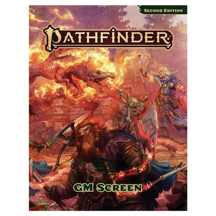 Pathfinder Core GM Screen - 2nd Edition Remaster | Gear Gaming Fayetteville