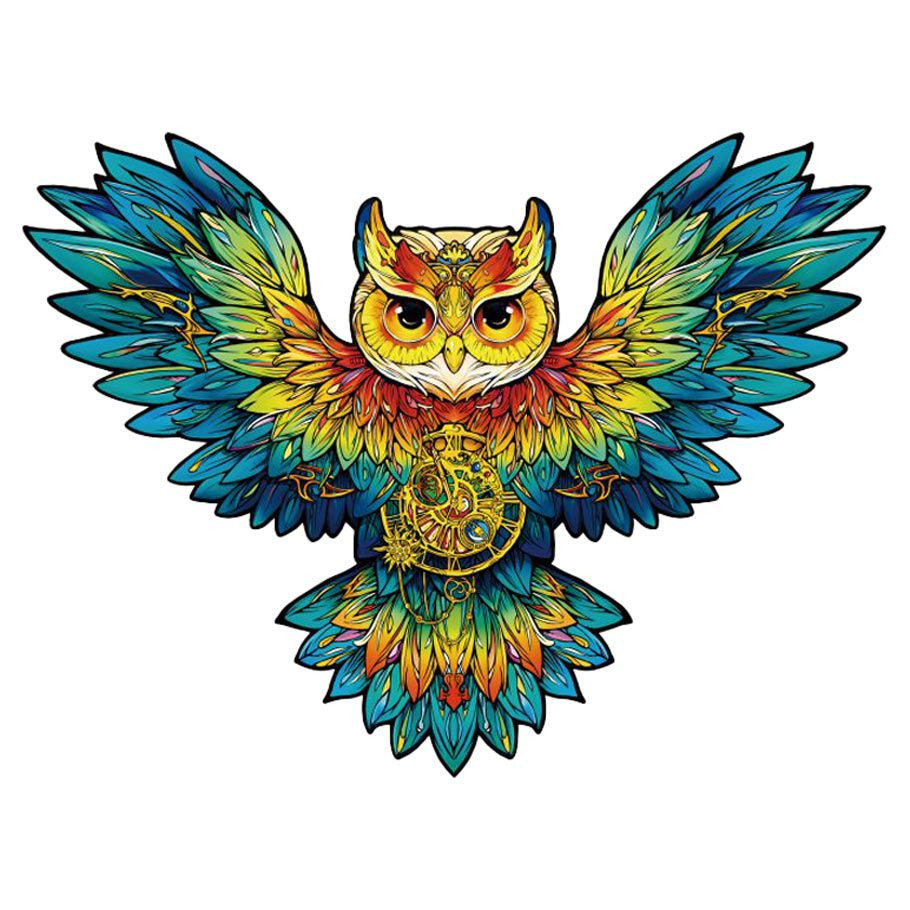 Puzzle: Wooden: Owl 200 piece | Gear Gaming Fayetteville