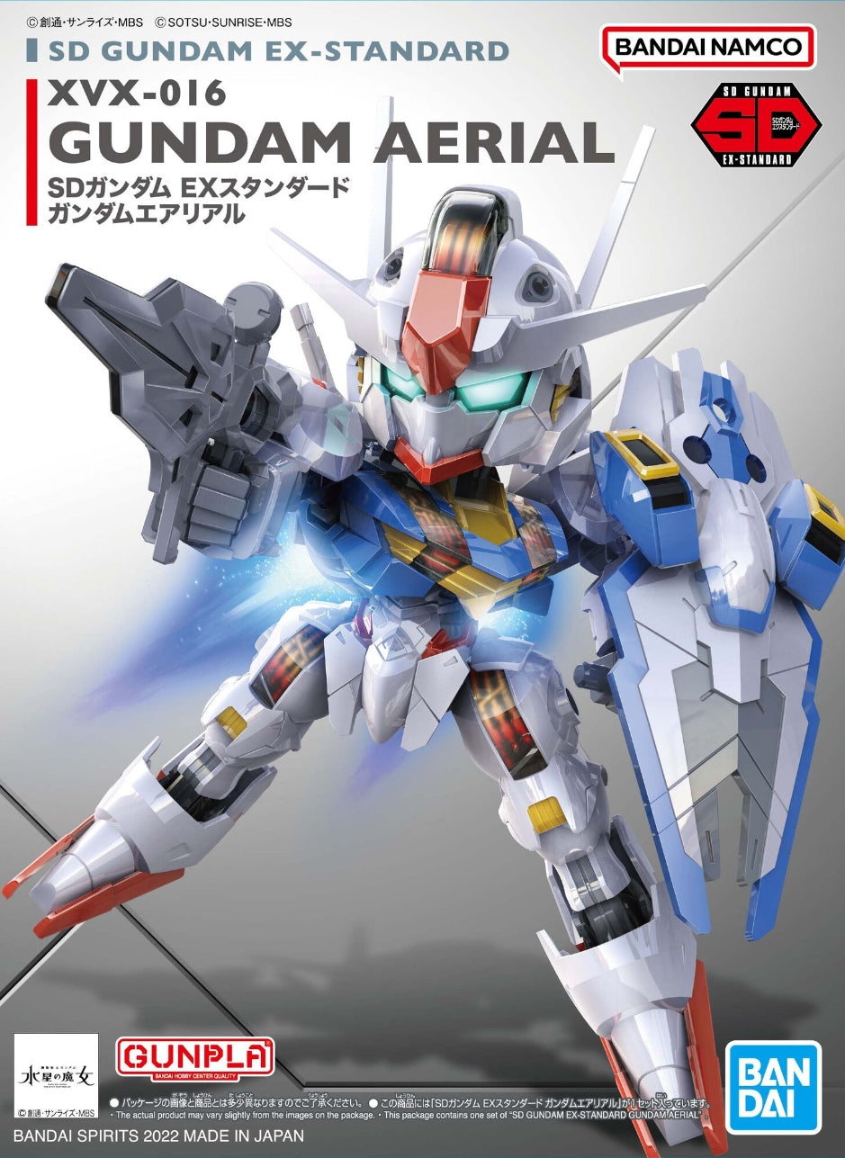 Bandai Namco: SD Gundam EX-Standard - XVX-016 Gundam Aerial | Gear Gaming Fayetteville