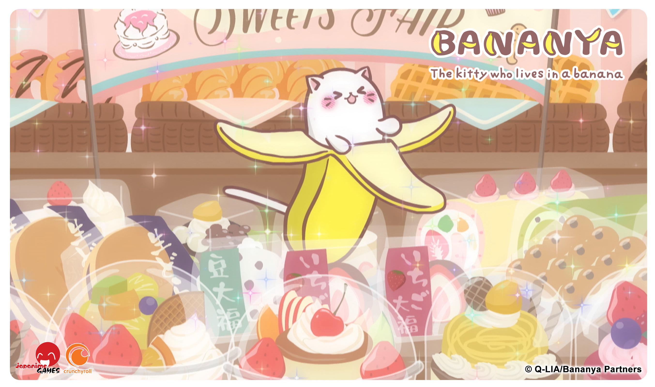 Officially Licensed Bananya Standard Playmat - Bananya Sweets | Gear Gaming Fayetteville