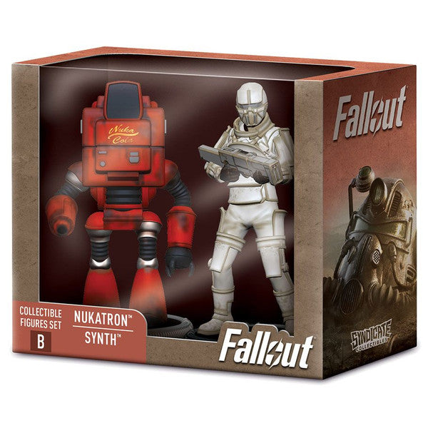 Fallout Collectible Figures Set Nukatron & Synth | Gear Gaming Fayetteville