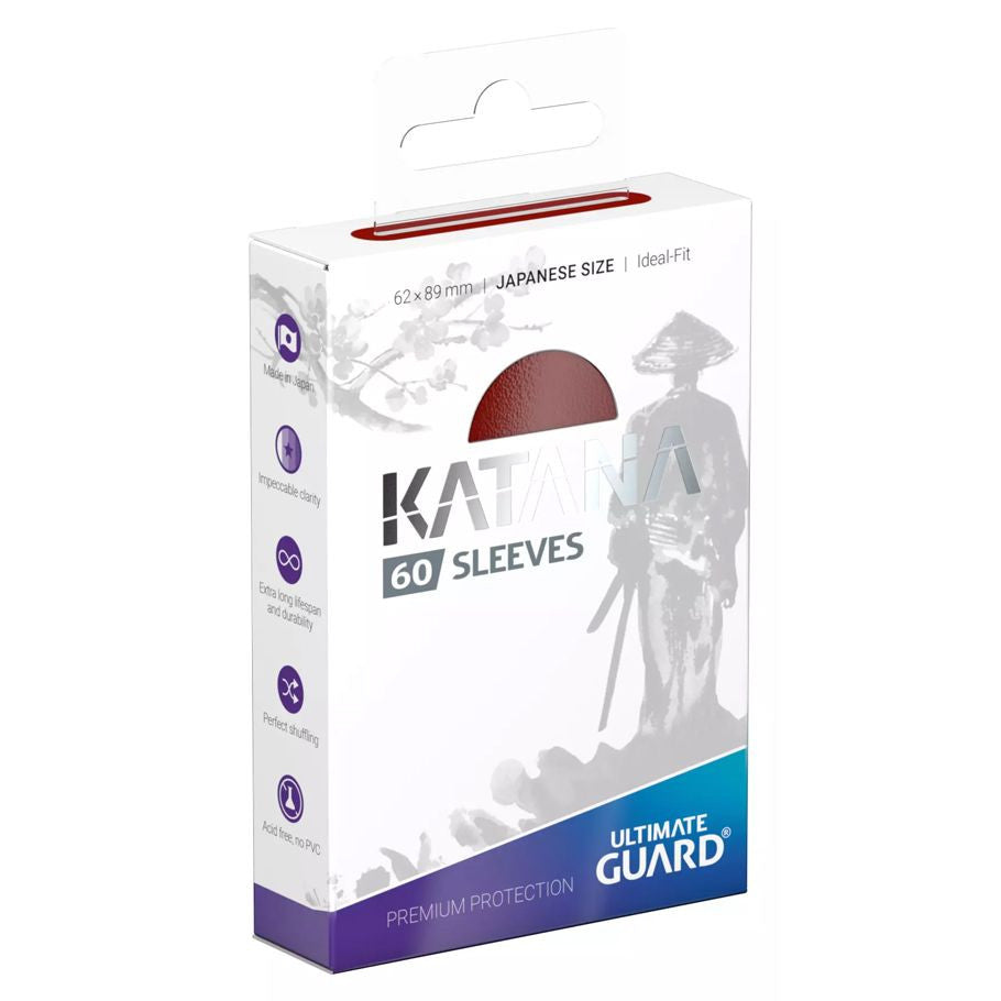 Ultimate Guard Katana Japanese Red (60ct) | Gear Gaming Fayetteville