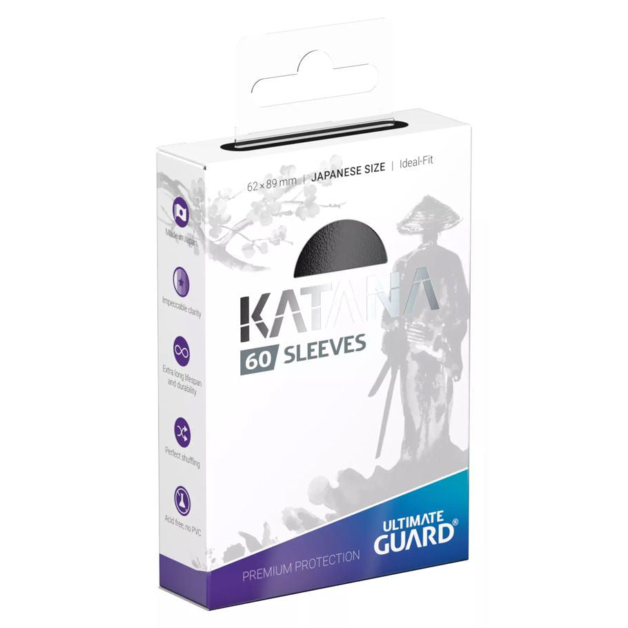 Ultimate Guard Katana Japanese Black (60ct) | Gear Gaming Fayetteville